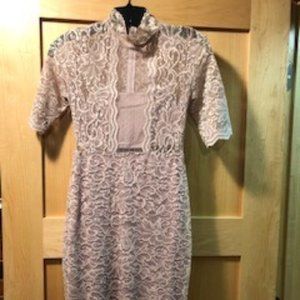 Blush Lace Dress